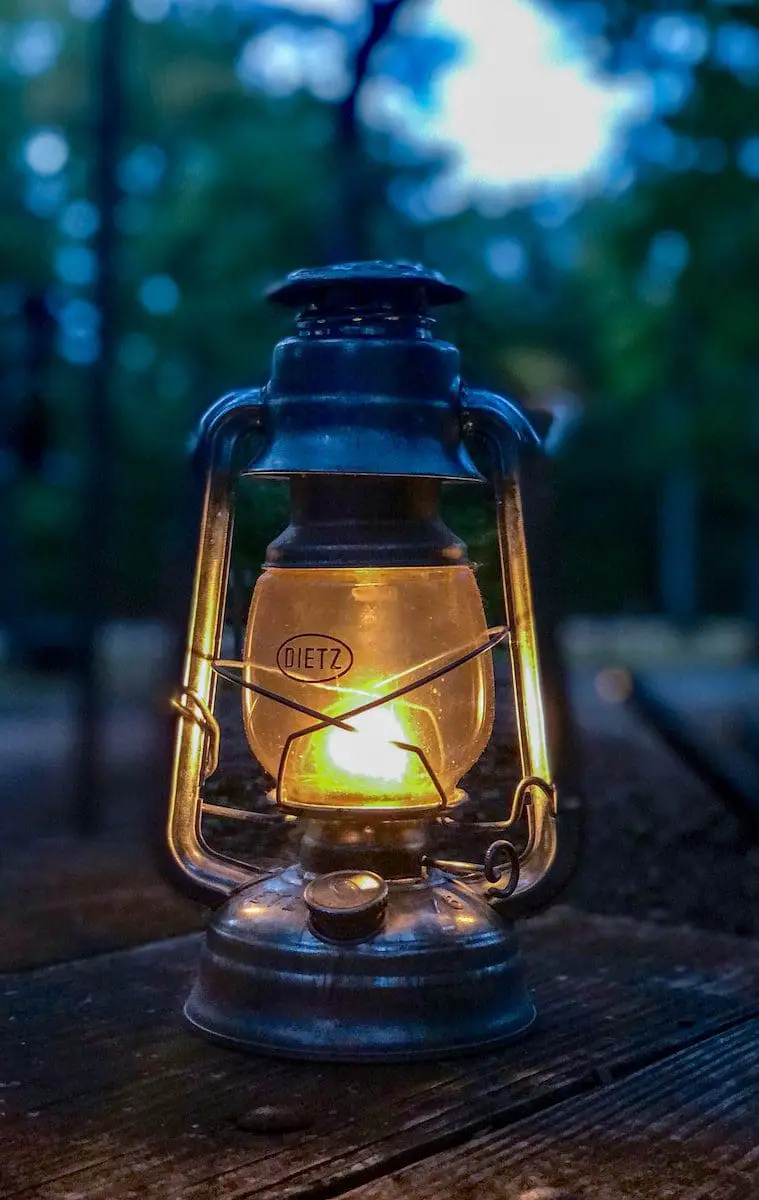 camping gas lantern