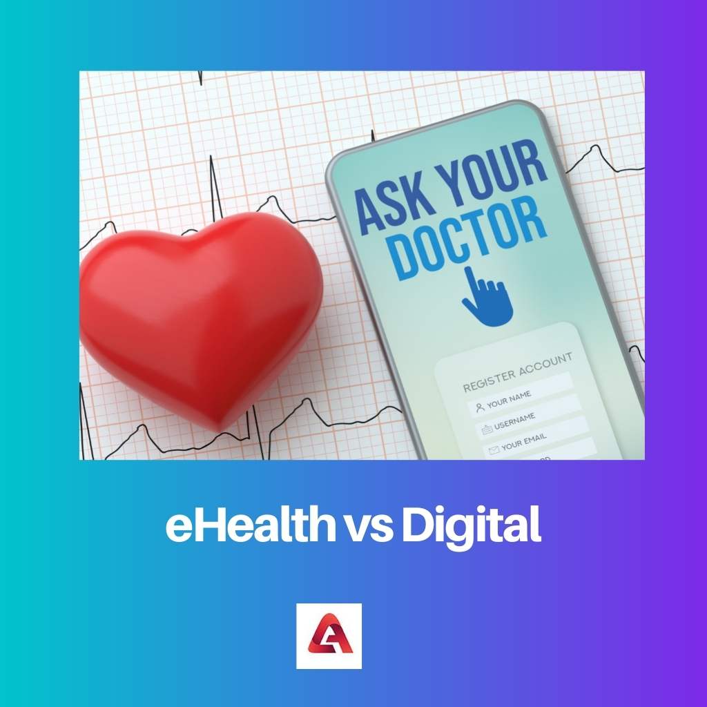 E-Health vs. Digital