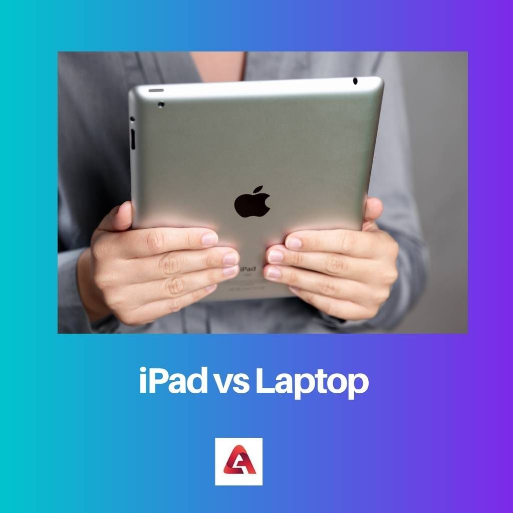 iPad مقابل الكمبيوتر المحمول