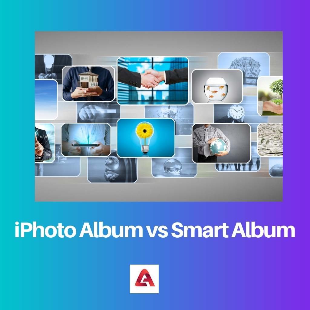 Album iPhoto vs Album intelligente