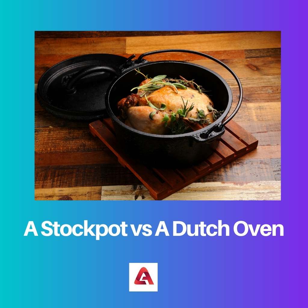 A Stockpot vs A Dutch Oven