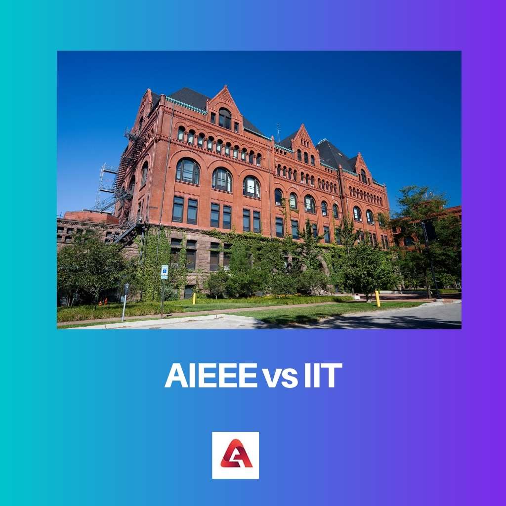 AIEEE versus IIT