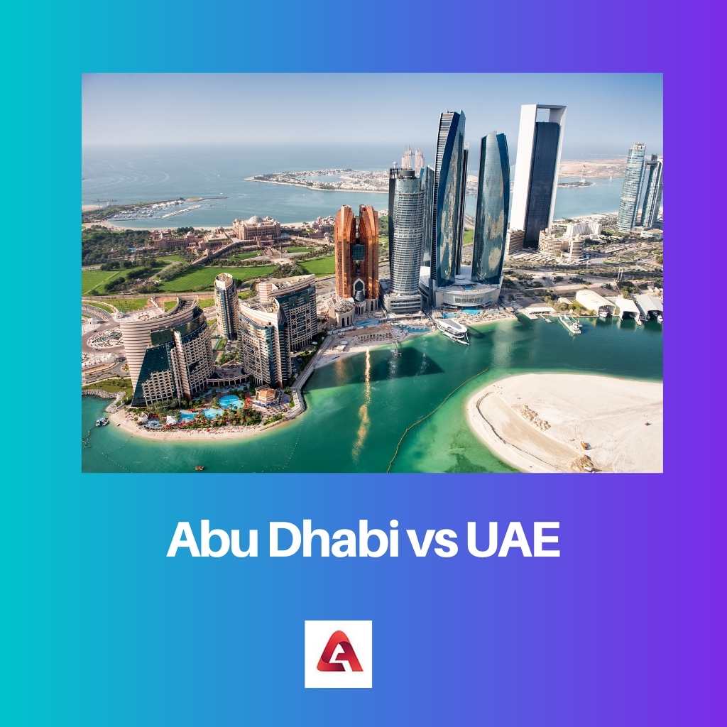 Abu Dhabi vs Các Tiểu vương quốc Ả Rập Thống nhất