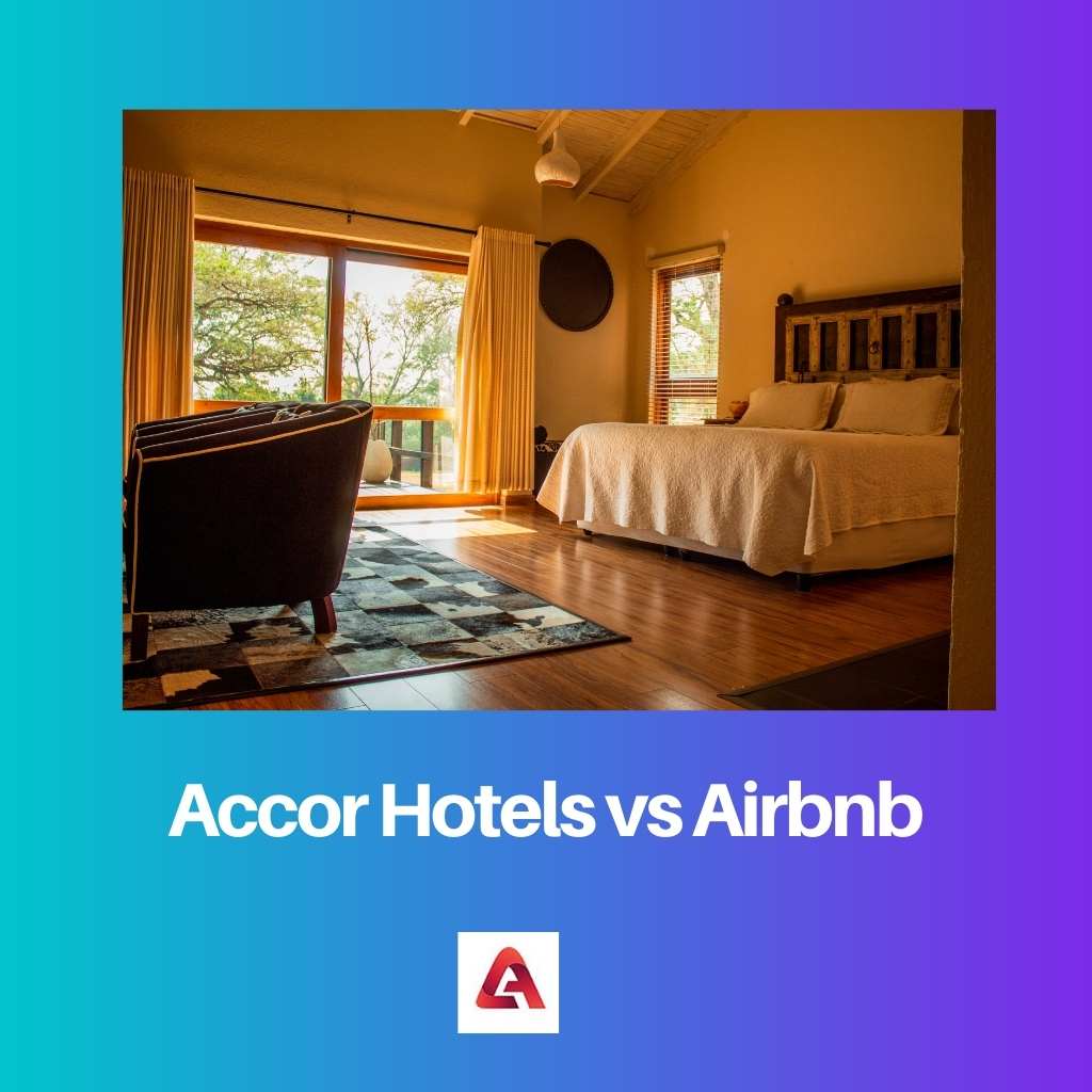 Hoteles Accor frente a Airbnb