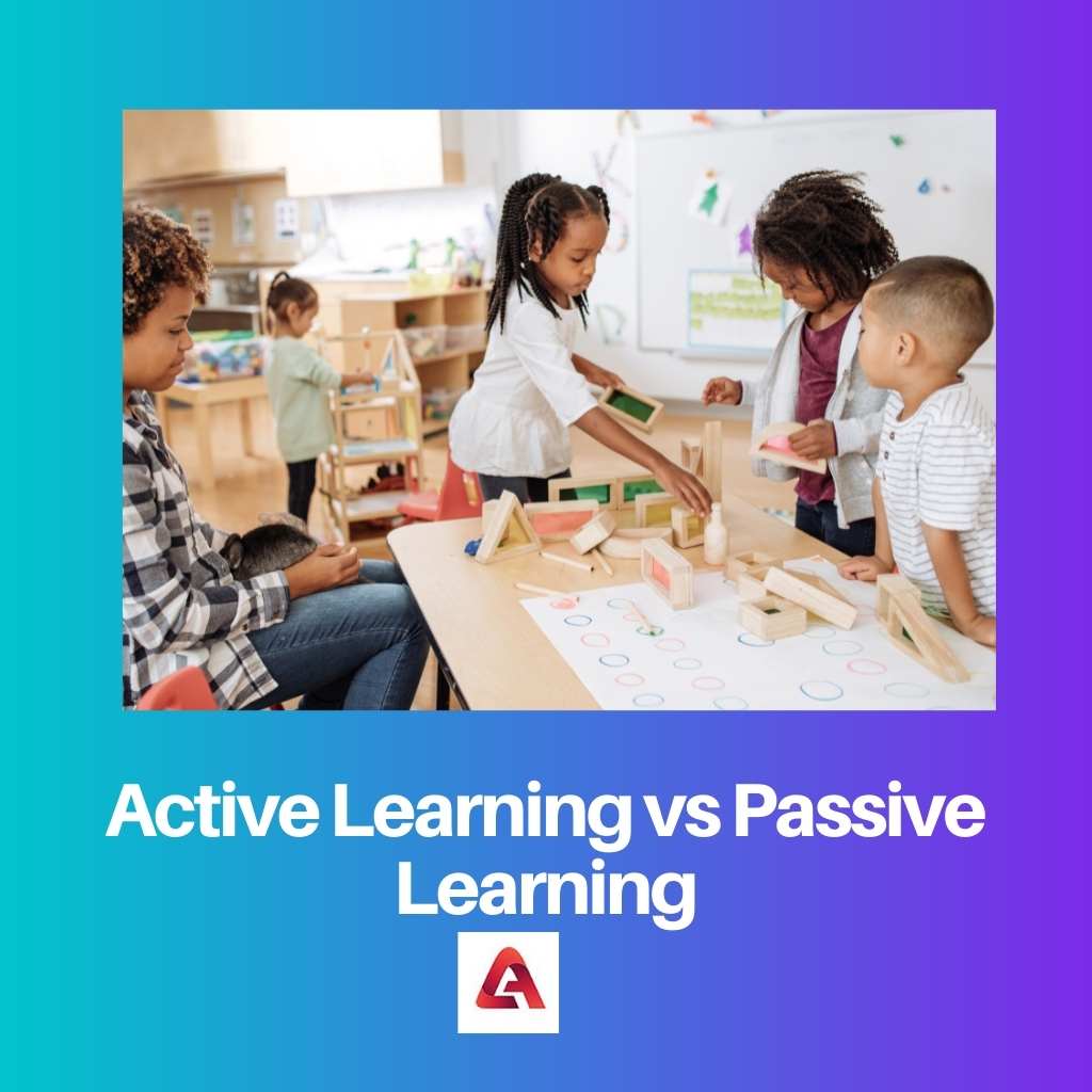 Aktiv læring vs passiv læring