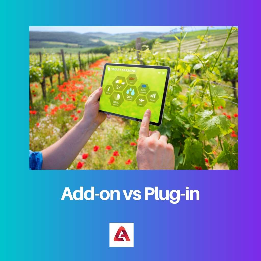 Adicionar vs Plug-in