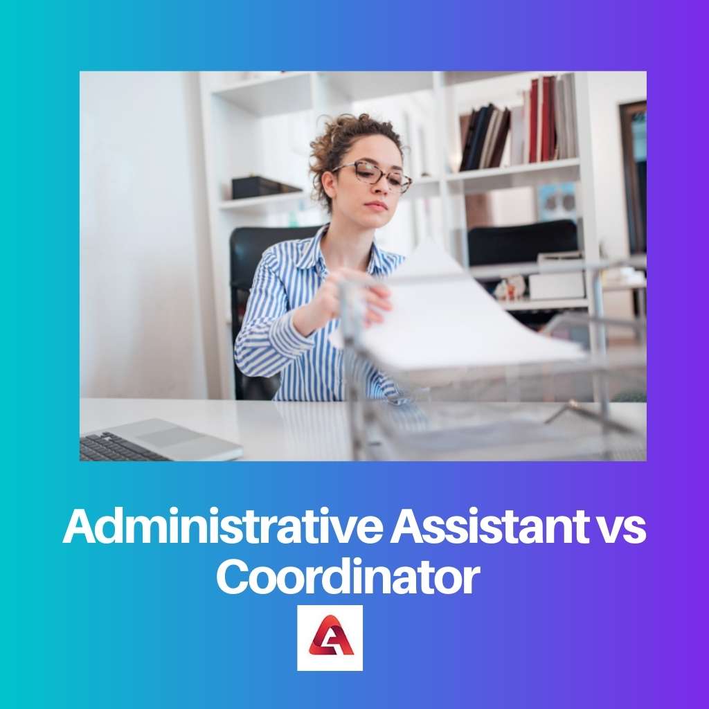 Assistente amministrativo vs coordinatore