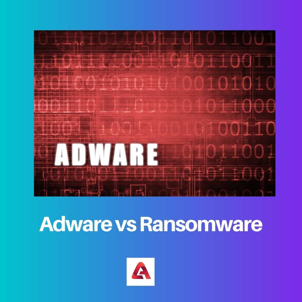 Adware x Ransomware