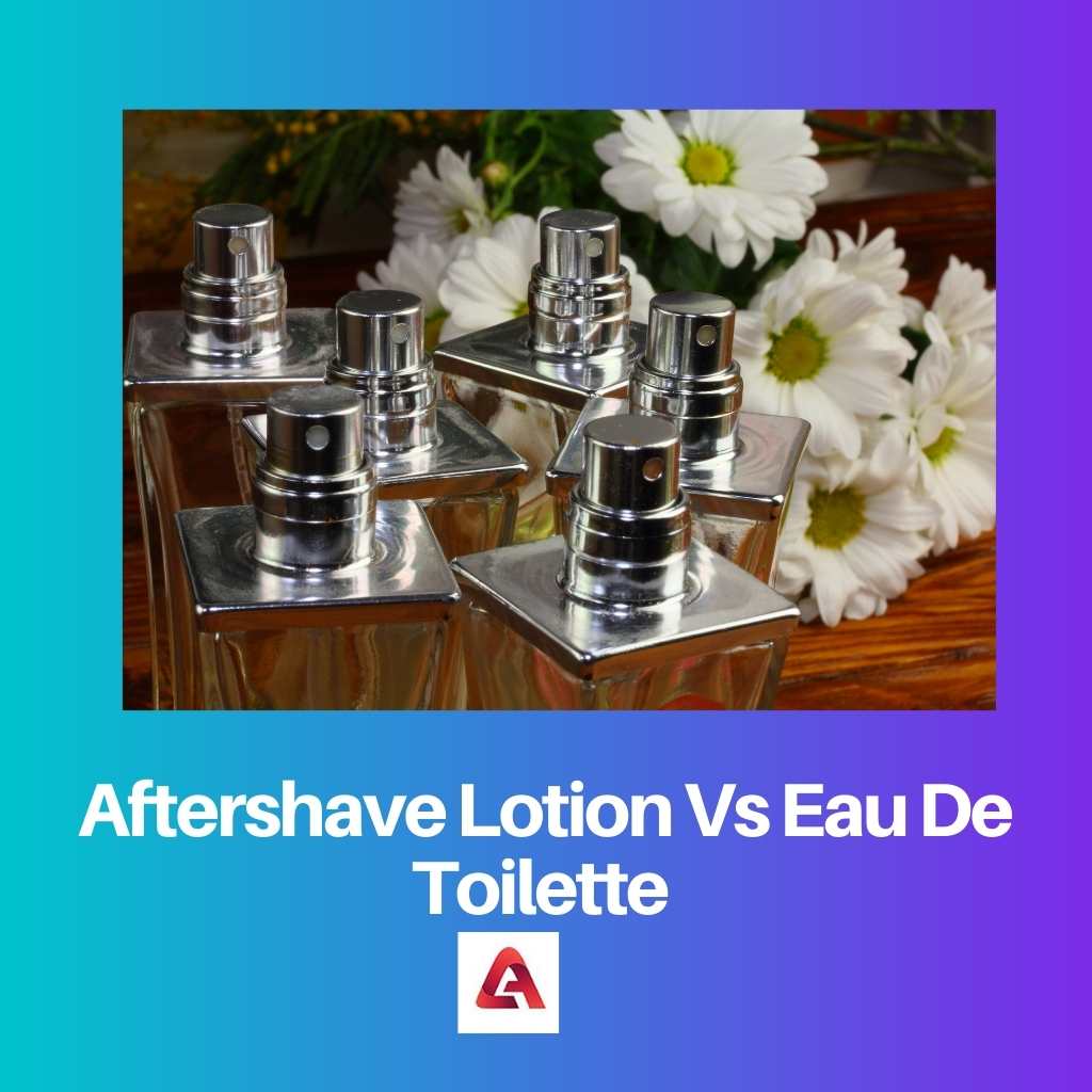 Lotion Aftershave Vs Eau De Toilette