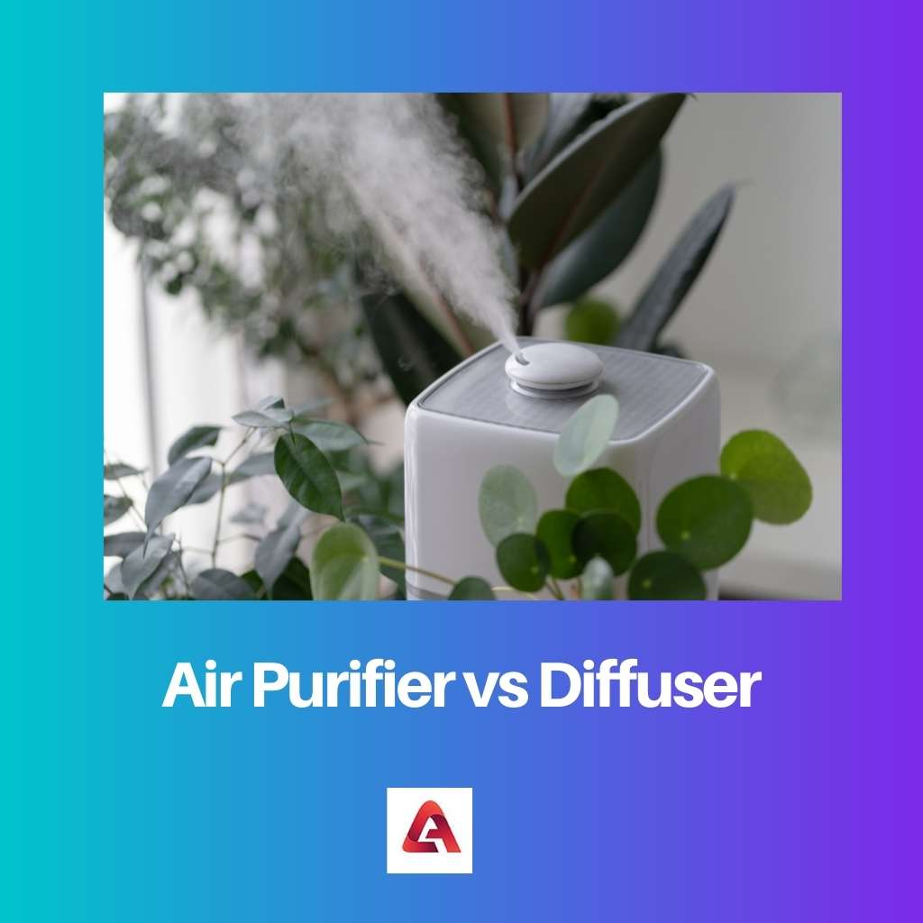 Čistička vzduchu vs difuzér