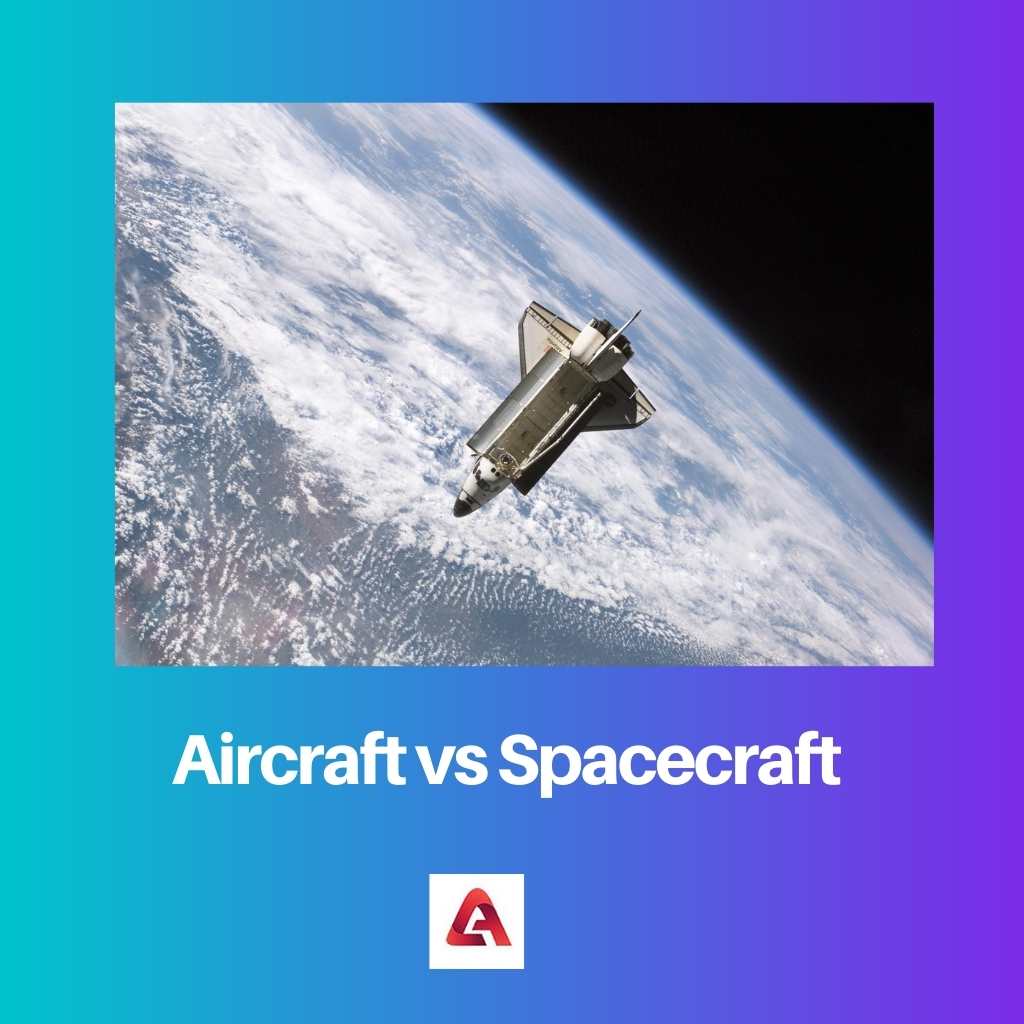 Letadlo vs kosmická loď