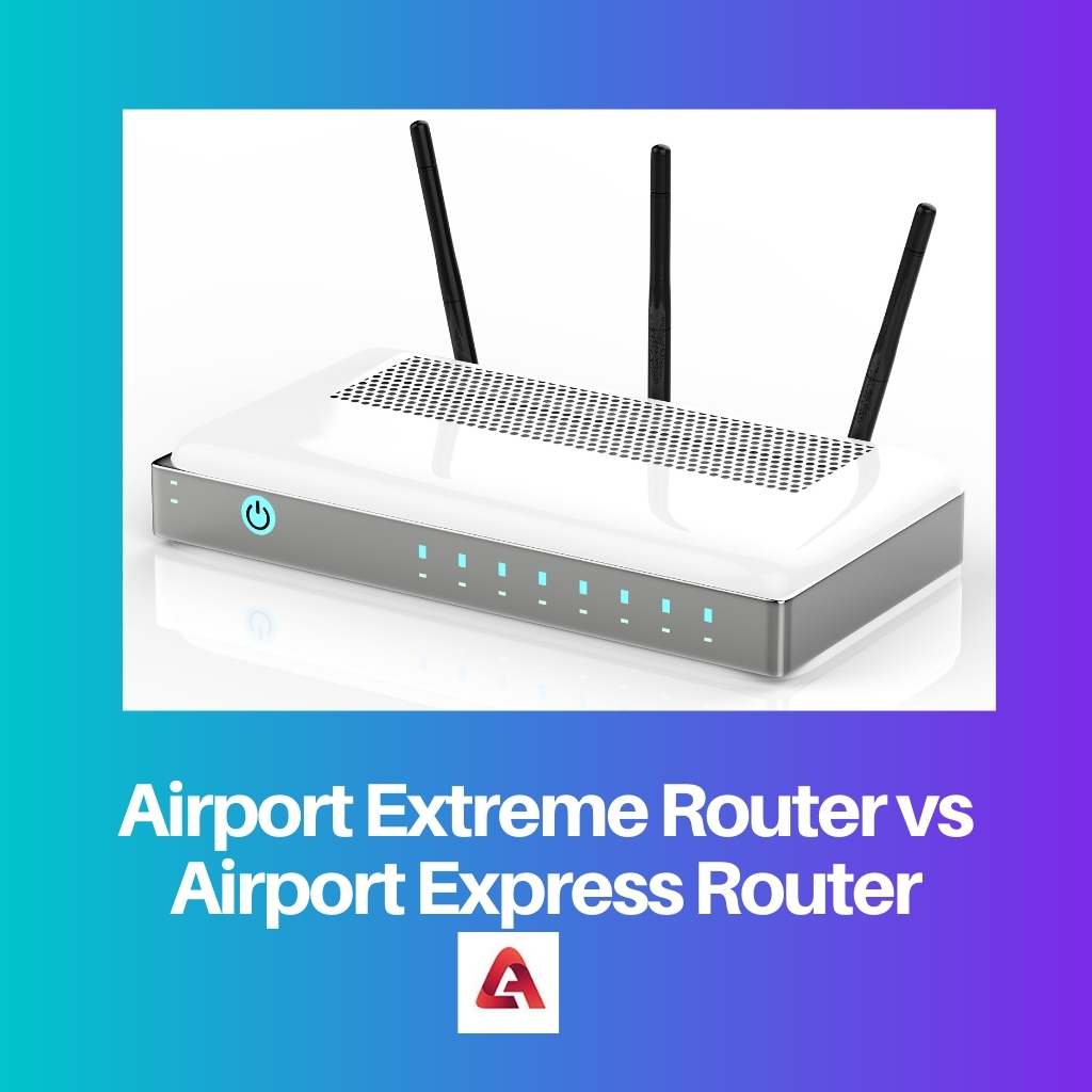 Airport Extreme Router vs Airport Express Router