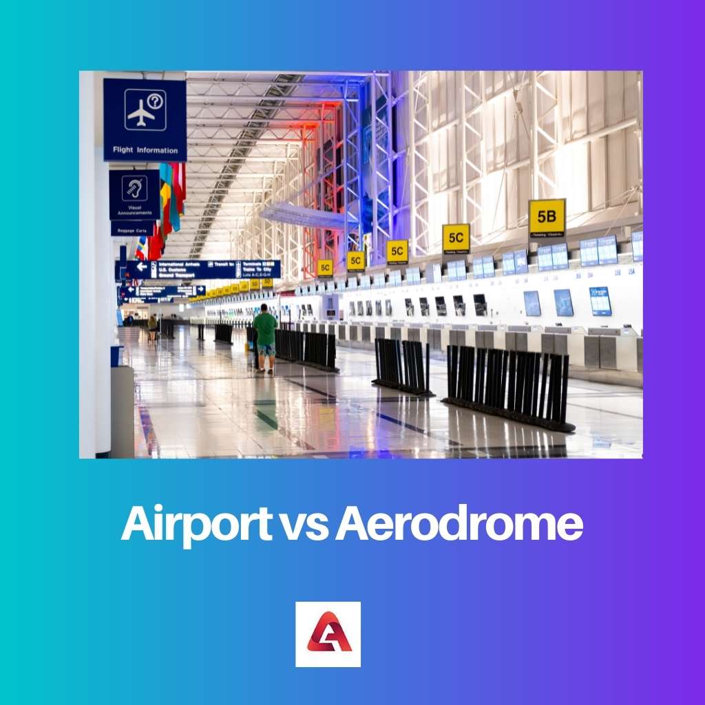 Airport vs Aerodrome