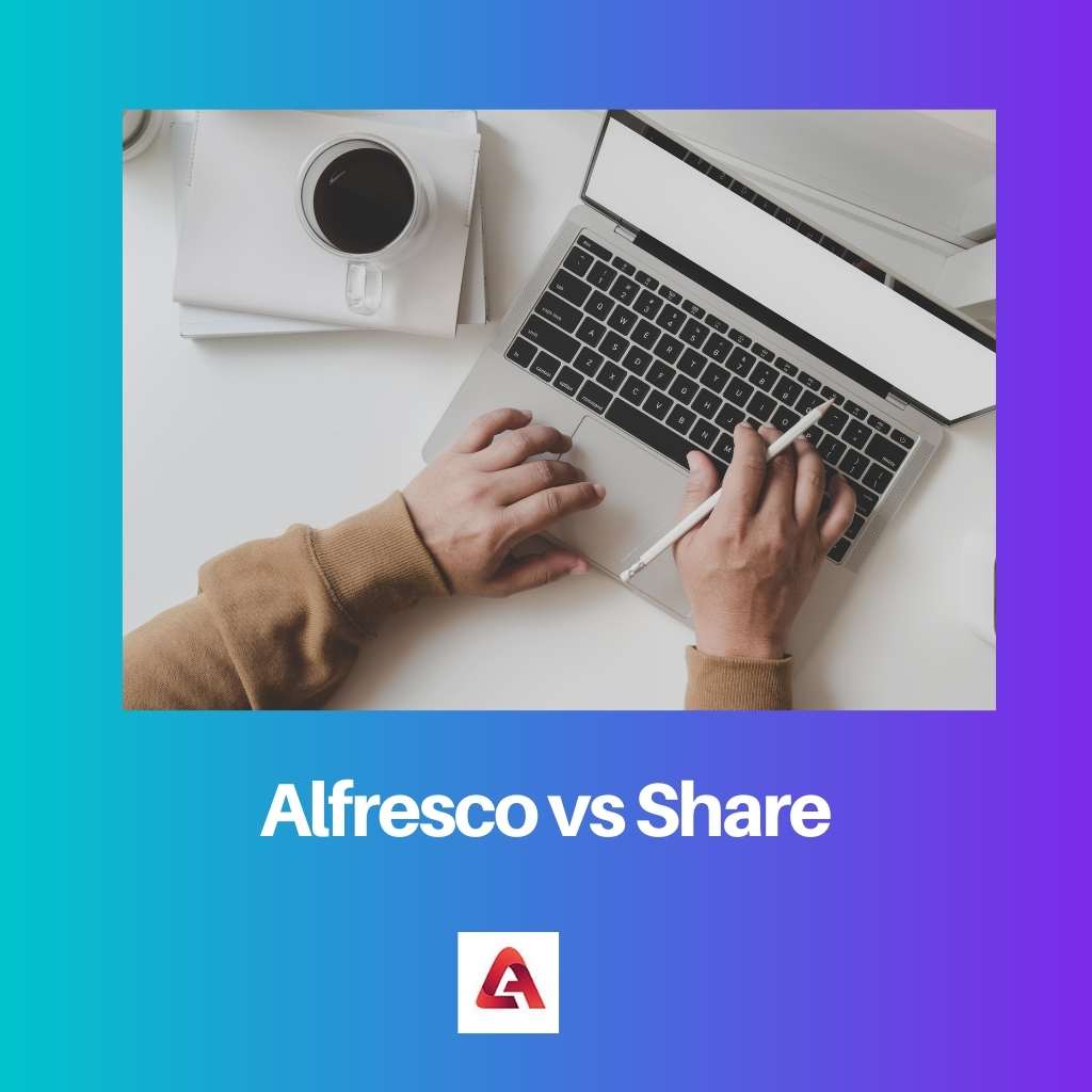 Alfresco vs Share