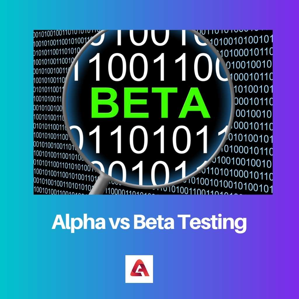 Alpha vs Beta Testing