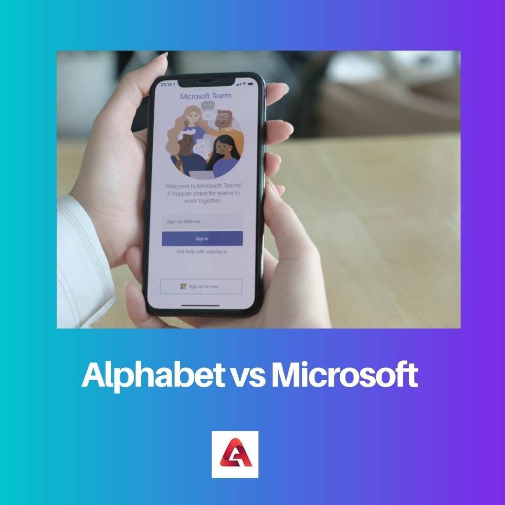 Alphabet vs Microsoft