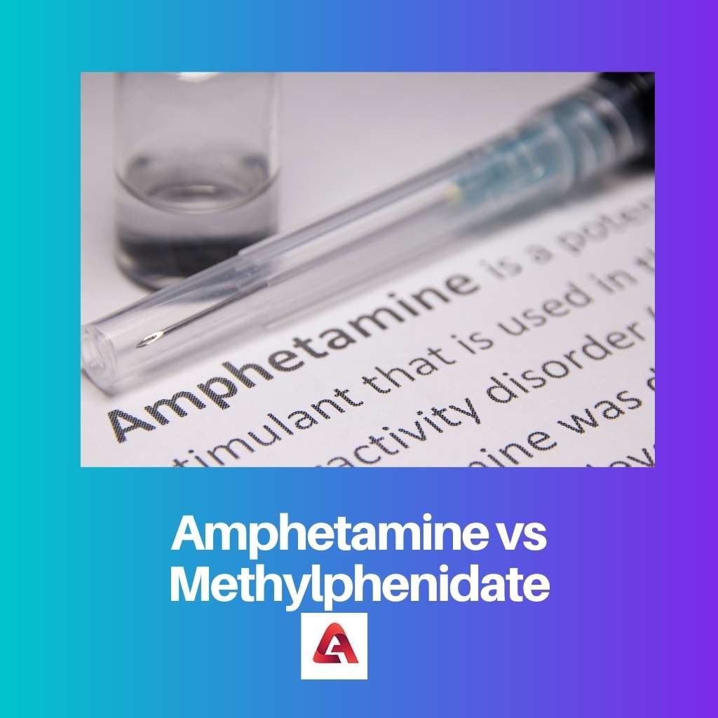 Amfetamiin vs metüülfenidaat
