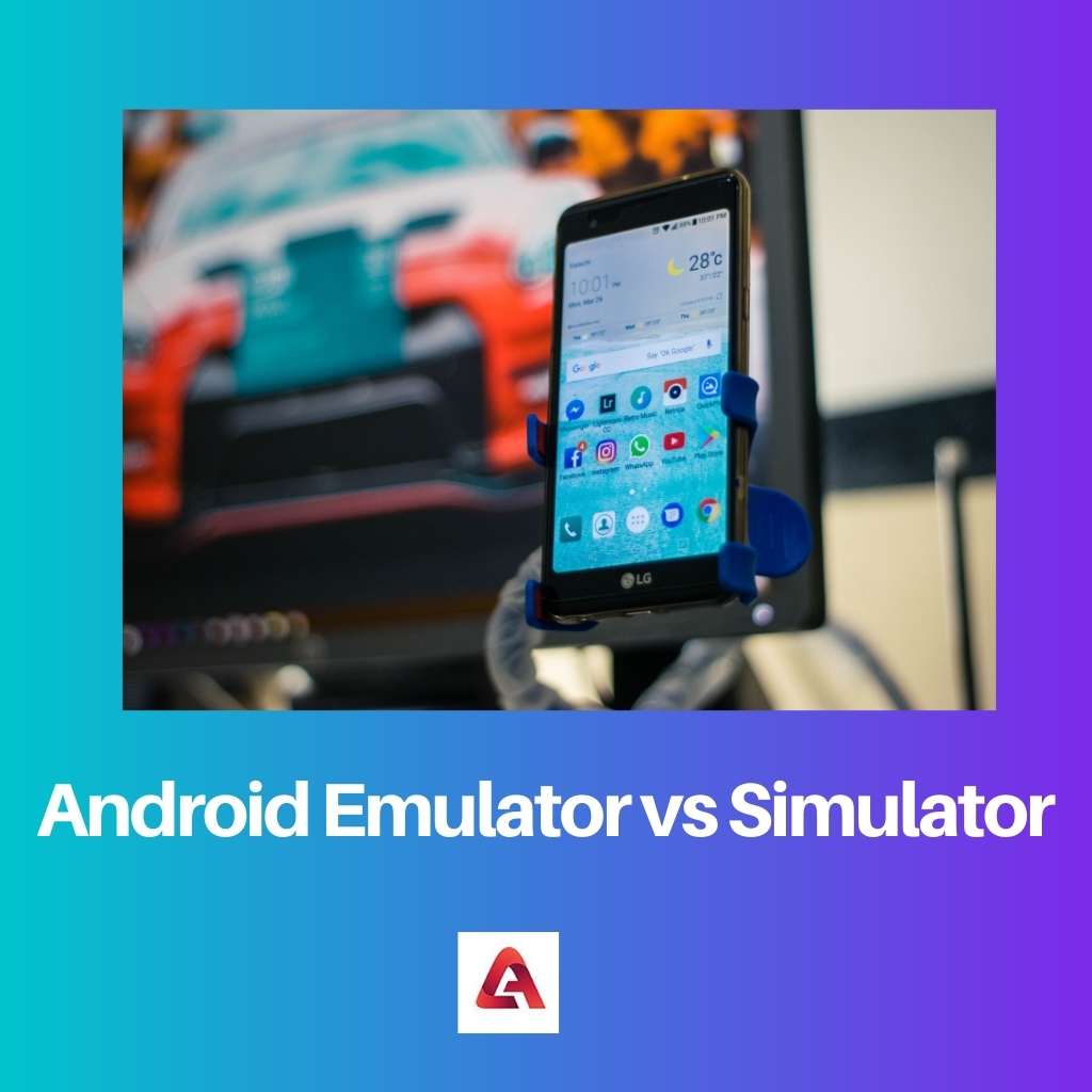 Эмулятор Android против симулятора