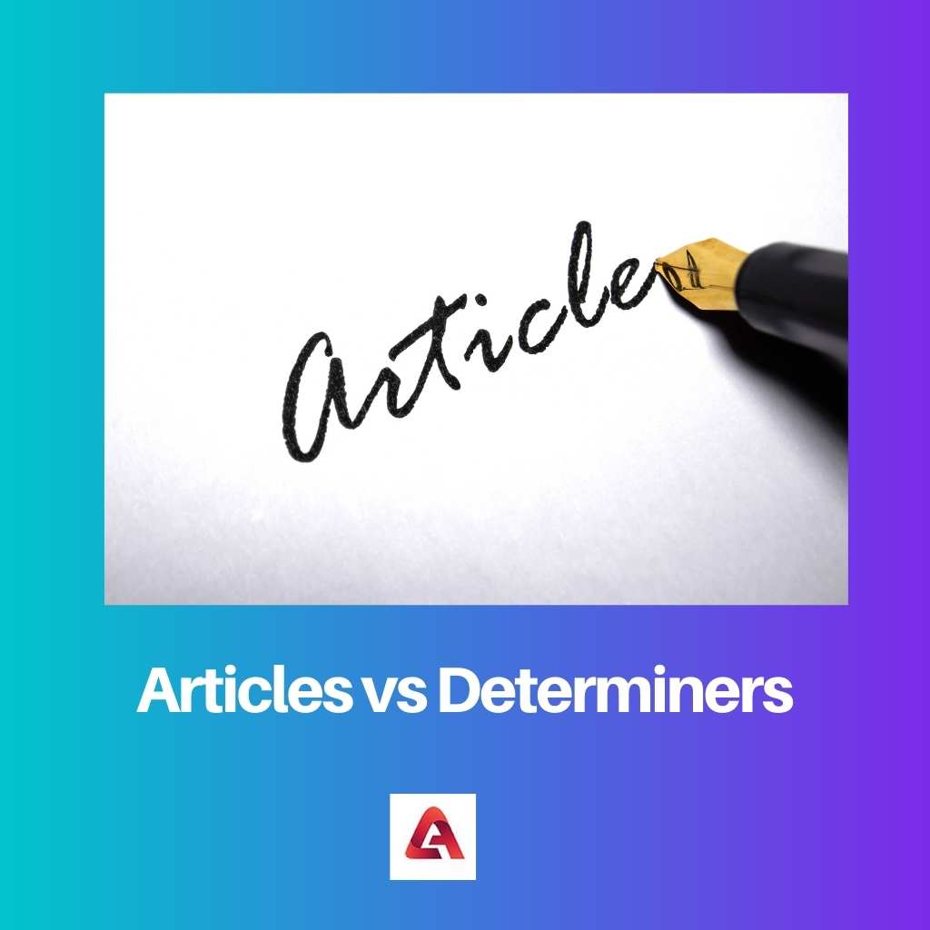 Članci vs determinatori