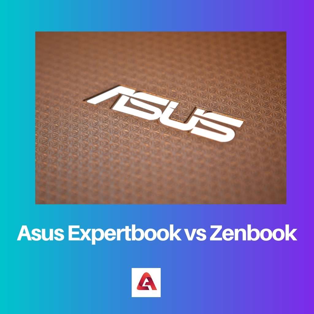 Asus Expertbook frente a Zenbook