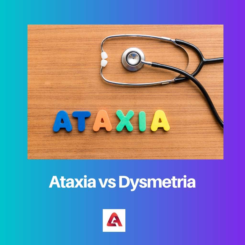Ataxia กับ Dysmetria