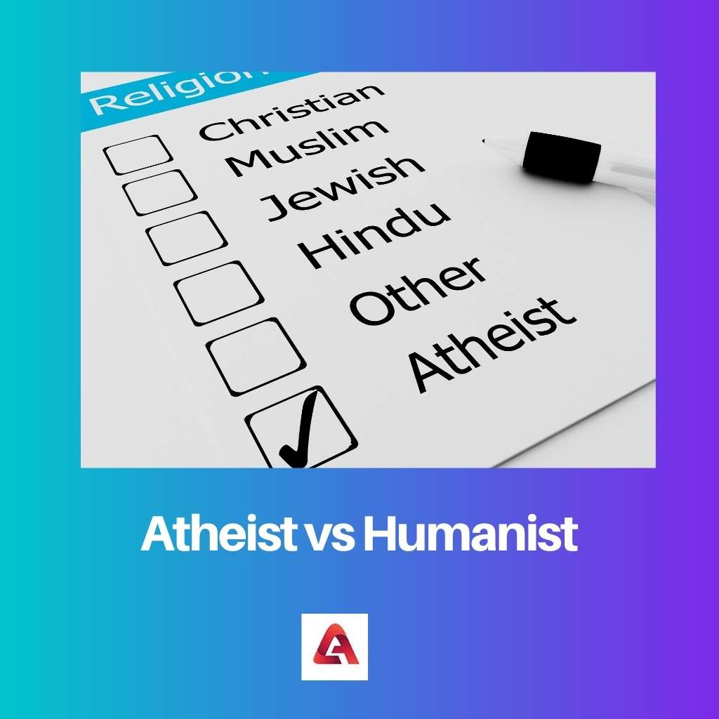 Ateo contro umanista