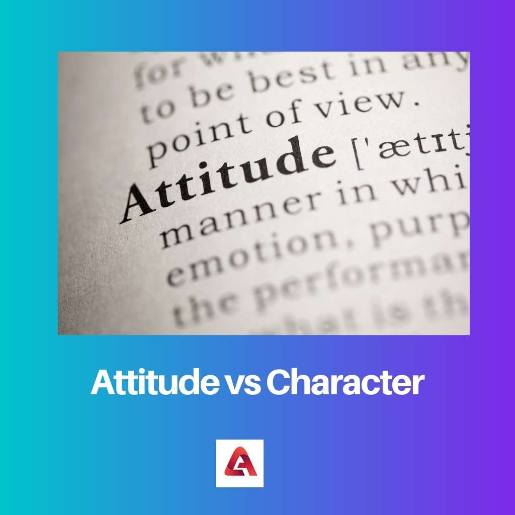 Atitude vs Caráter