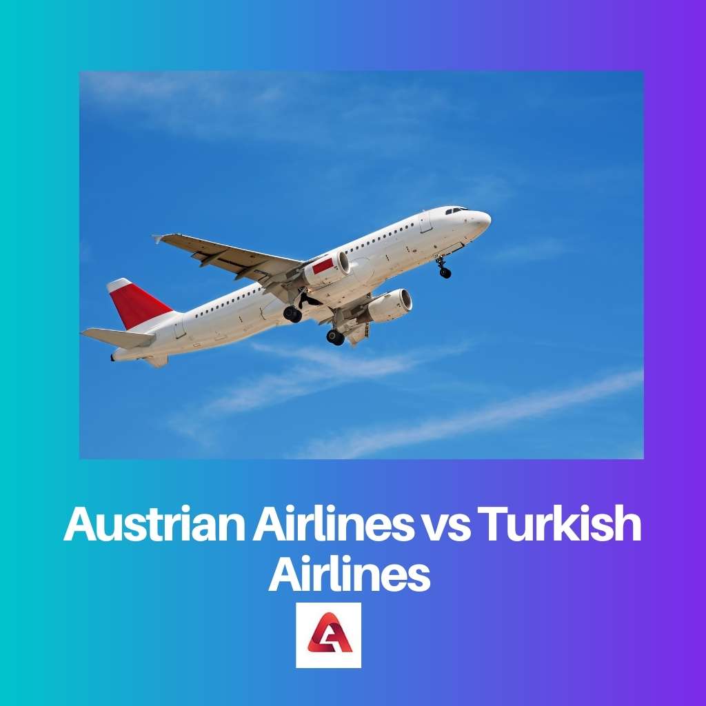 الخطوط الجوية النمساوية مقابل الخطوط الجوية التركية