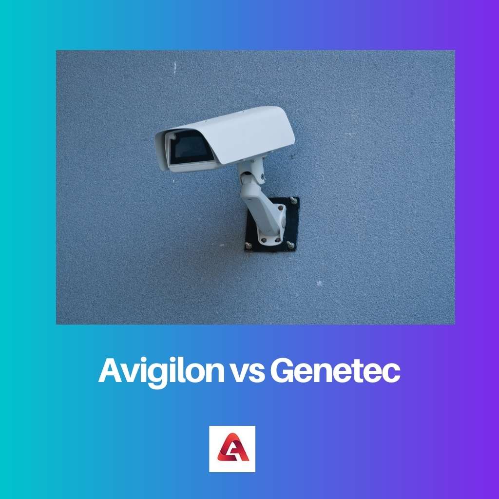 Avigilon vs Genetec
