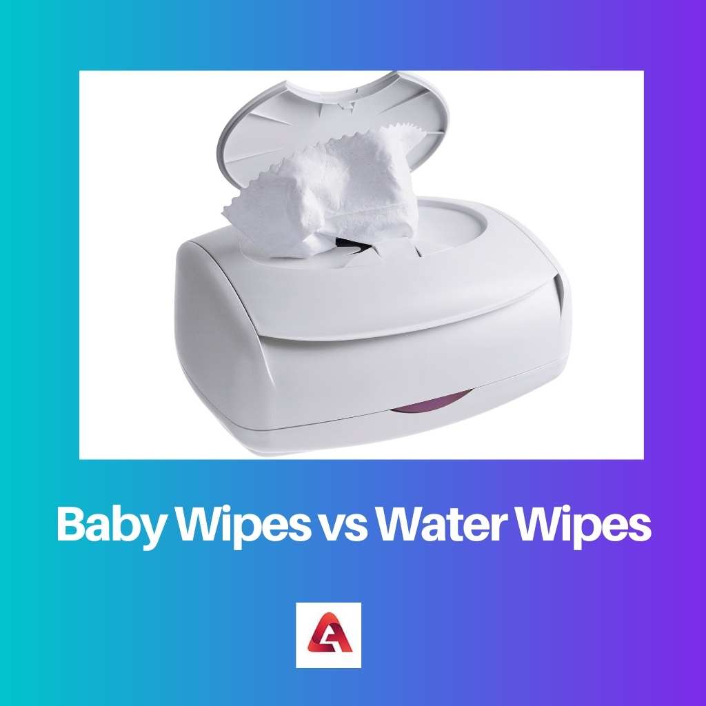 Baby Wipes vs Water Wipes 1