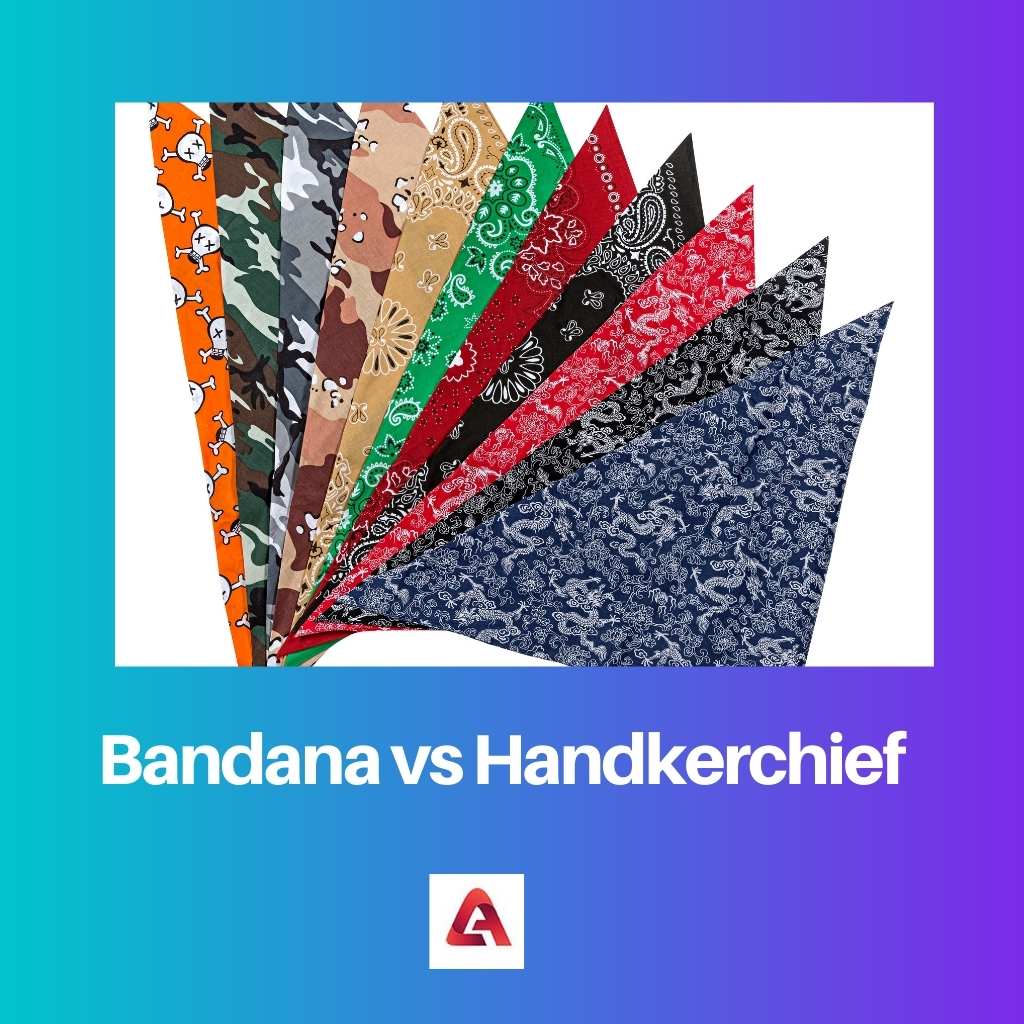 Bandana vs Handkerchief