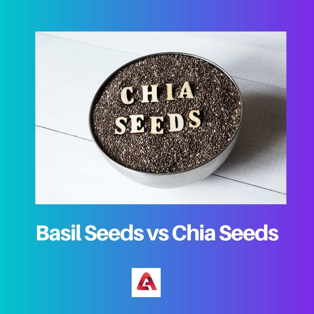 Basil Seeds vs Chia Seeds