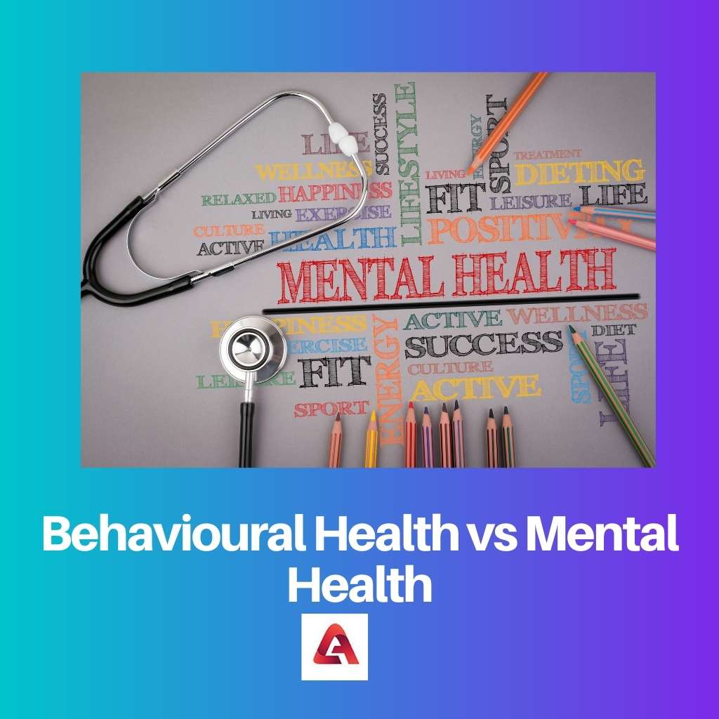 Santé comportementale vs santé mentale