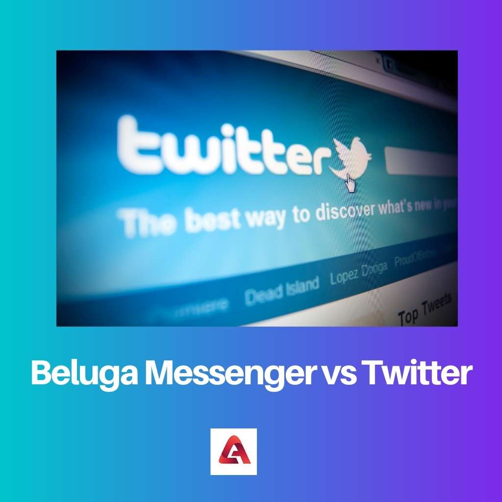 Beluga Messenger so với Twitter