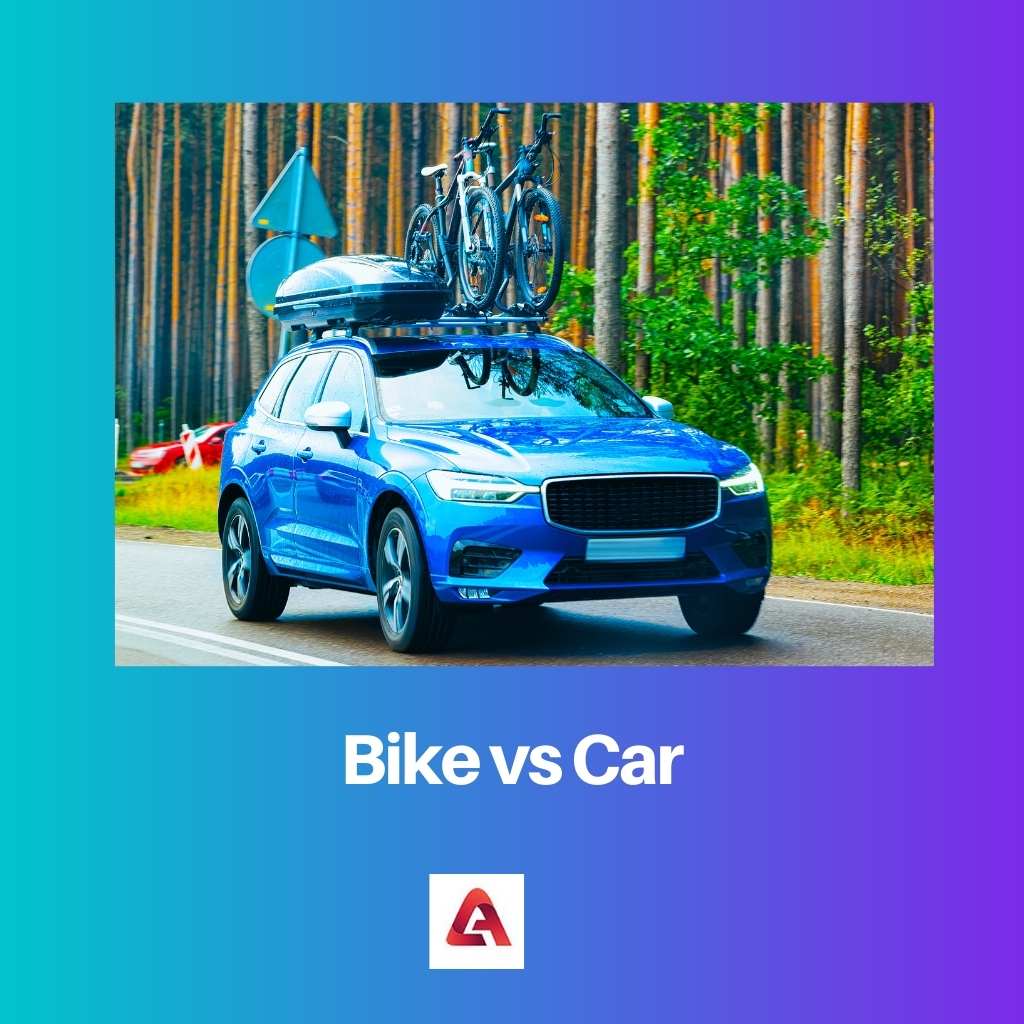 Велосипед против автомобиля