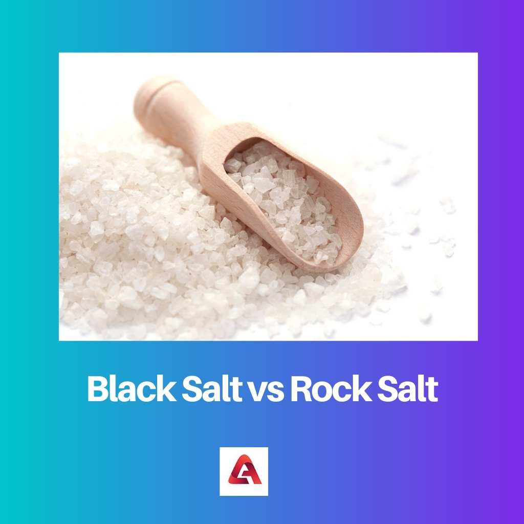 Black Salt vs Rock Salt