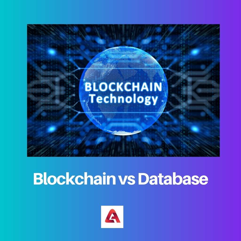 Blockchain vs andmebaas