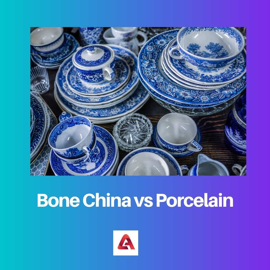 Bone China vs Porcelain