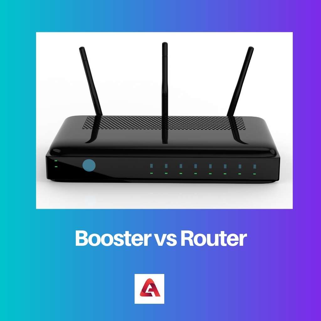 Booster contro router