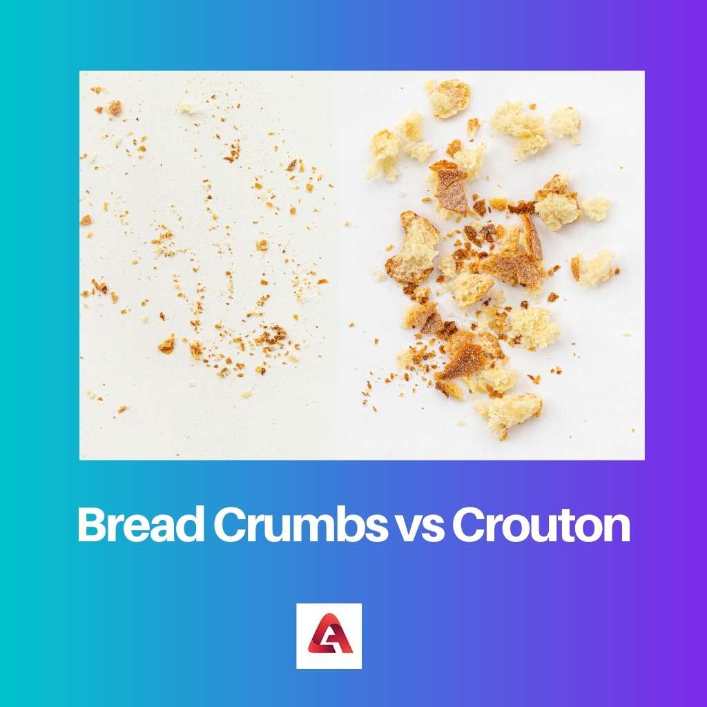 Remah roti vs Crouton