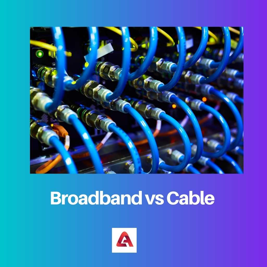 Banda ancha vs cable
