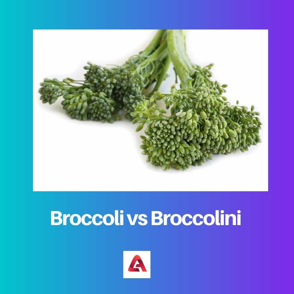 Broccoli versus Broccolini