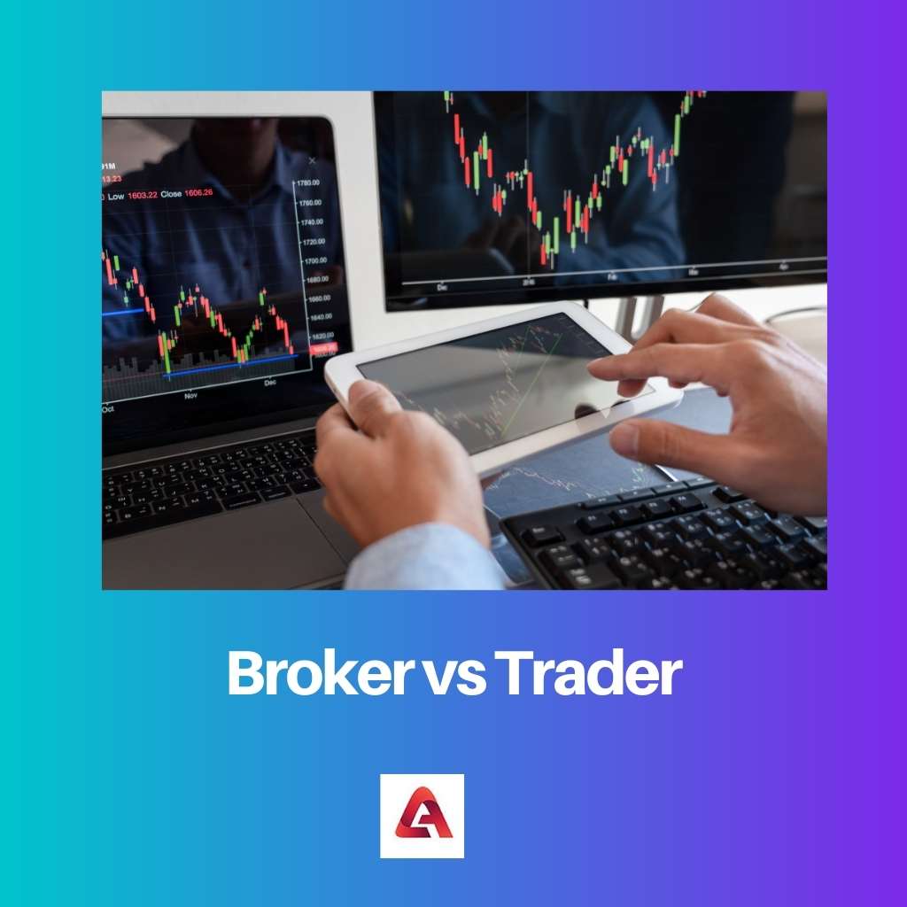 Broker vs obchodník