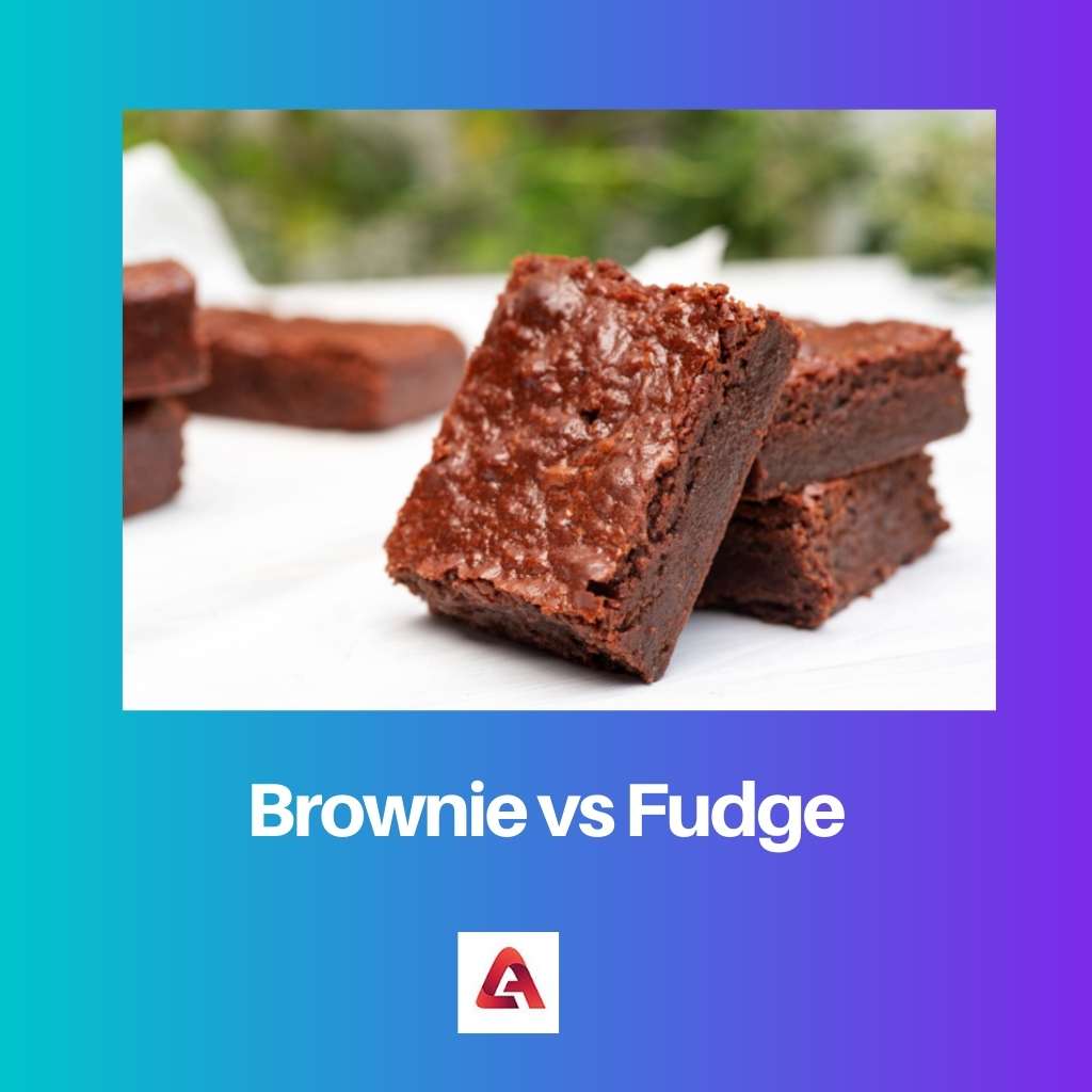 Brownies vs Fudge
