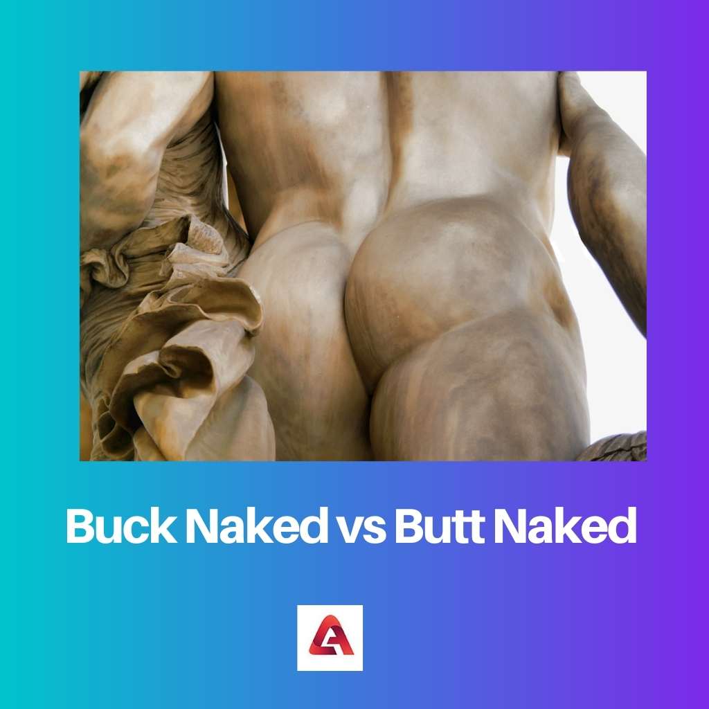 Buck khỏa thân vs mông trần truồng
