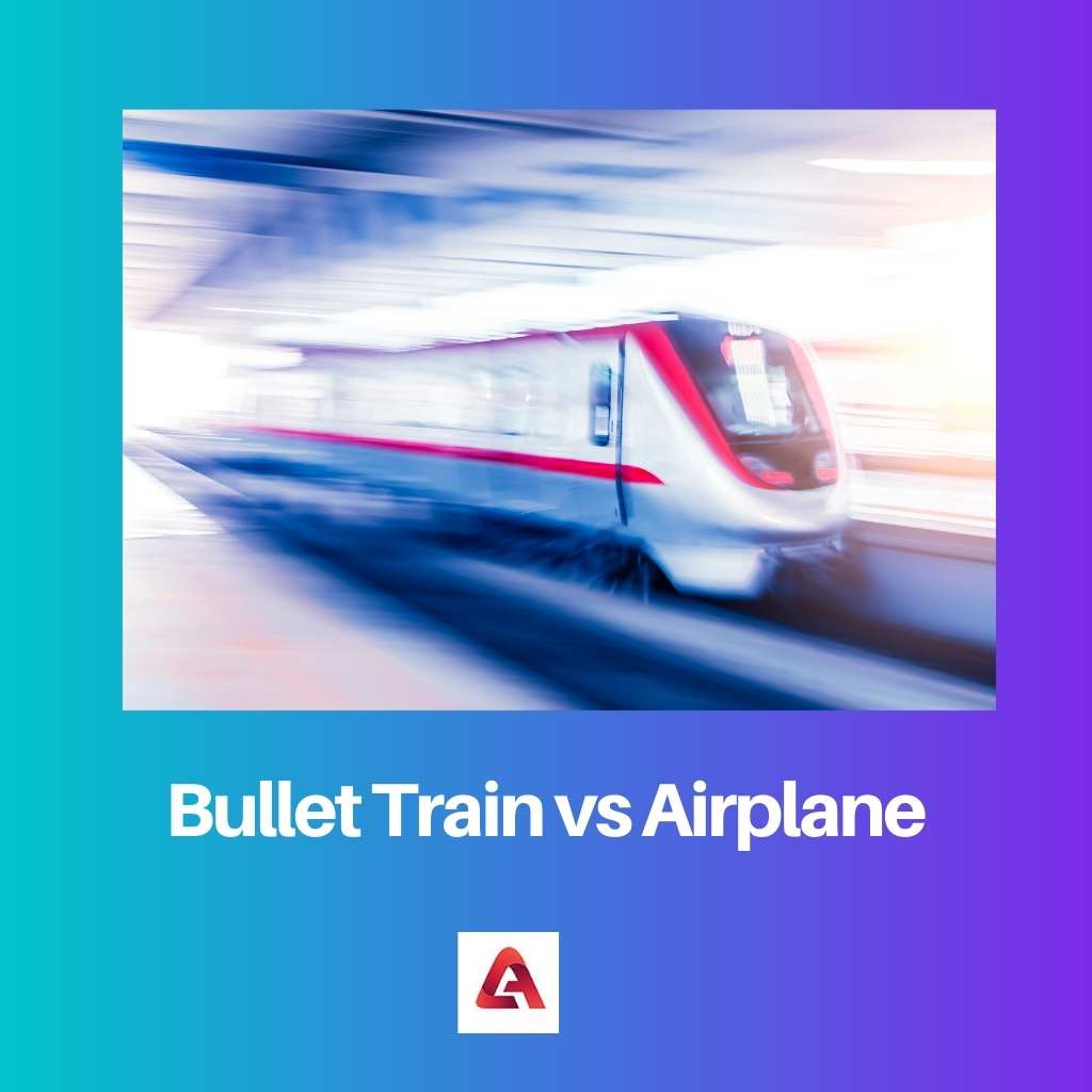 Bullet Train vs Airplane
