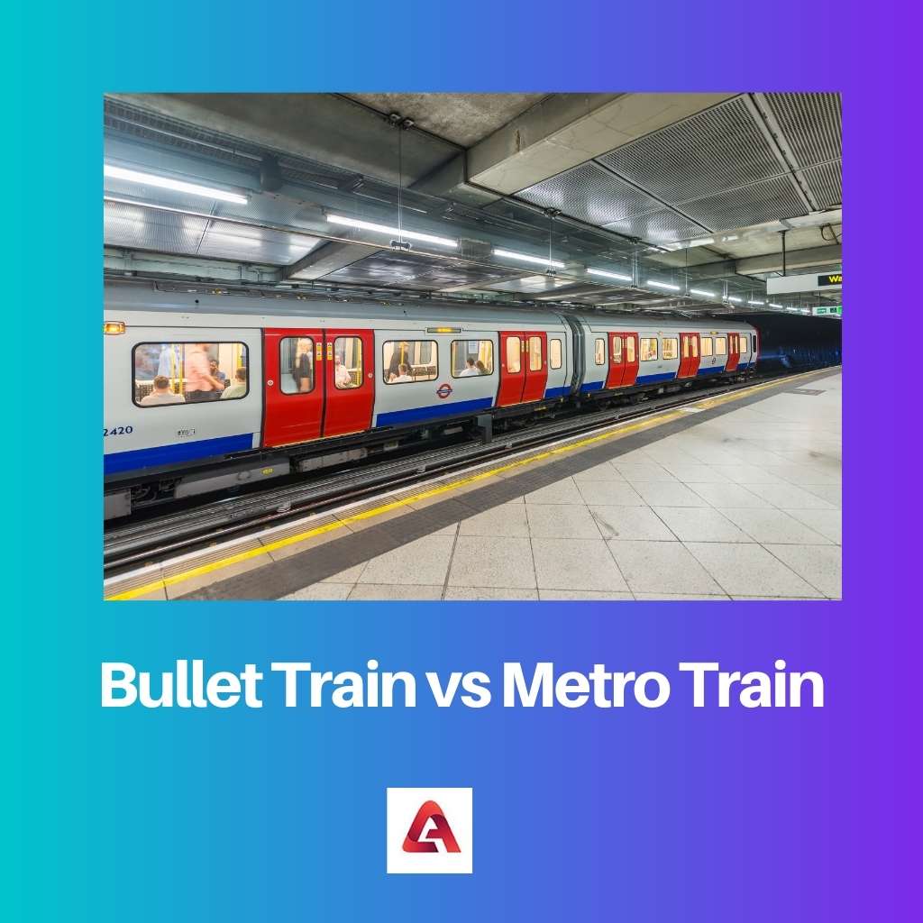 Bullet Train versus Metro Train
