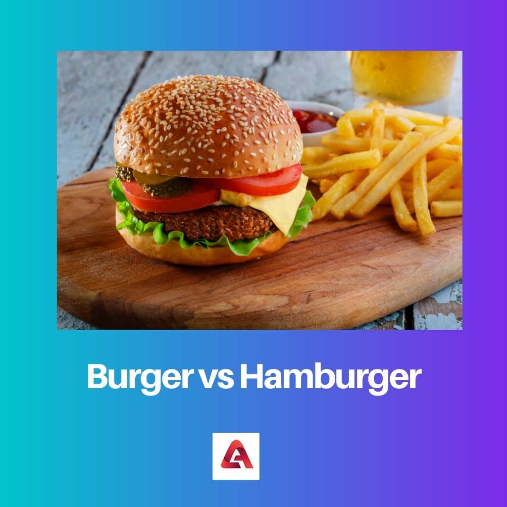 バーガー vs ハンバーガー