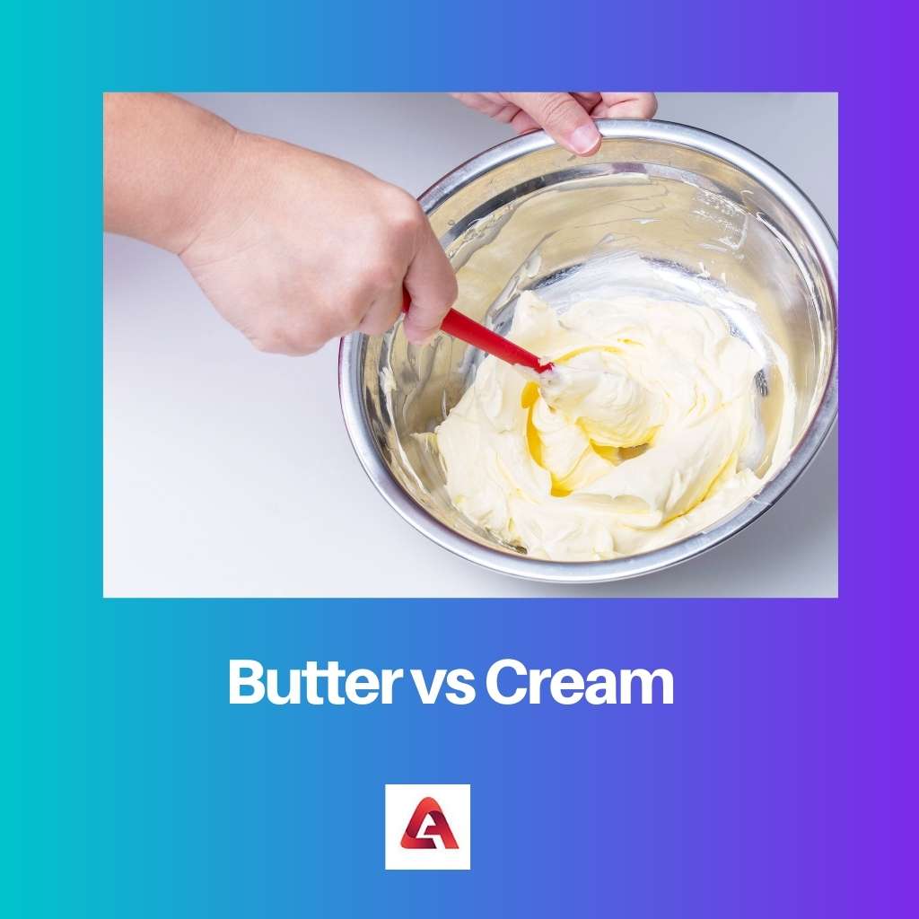 Mantequilla vs Crema