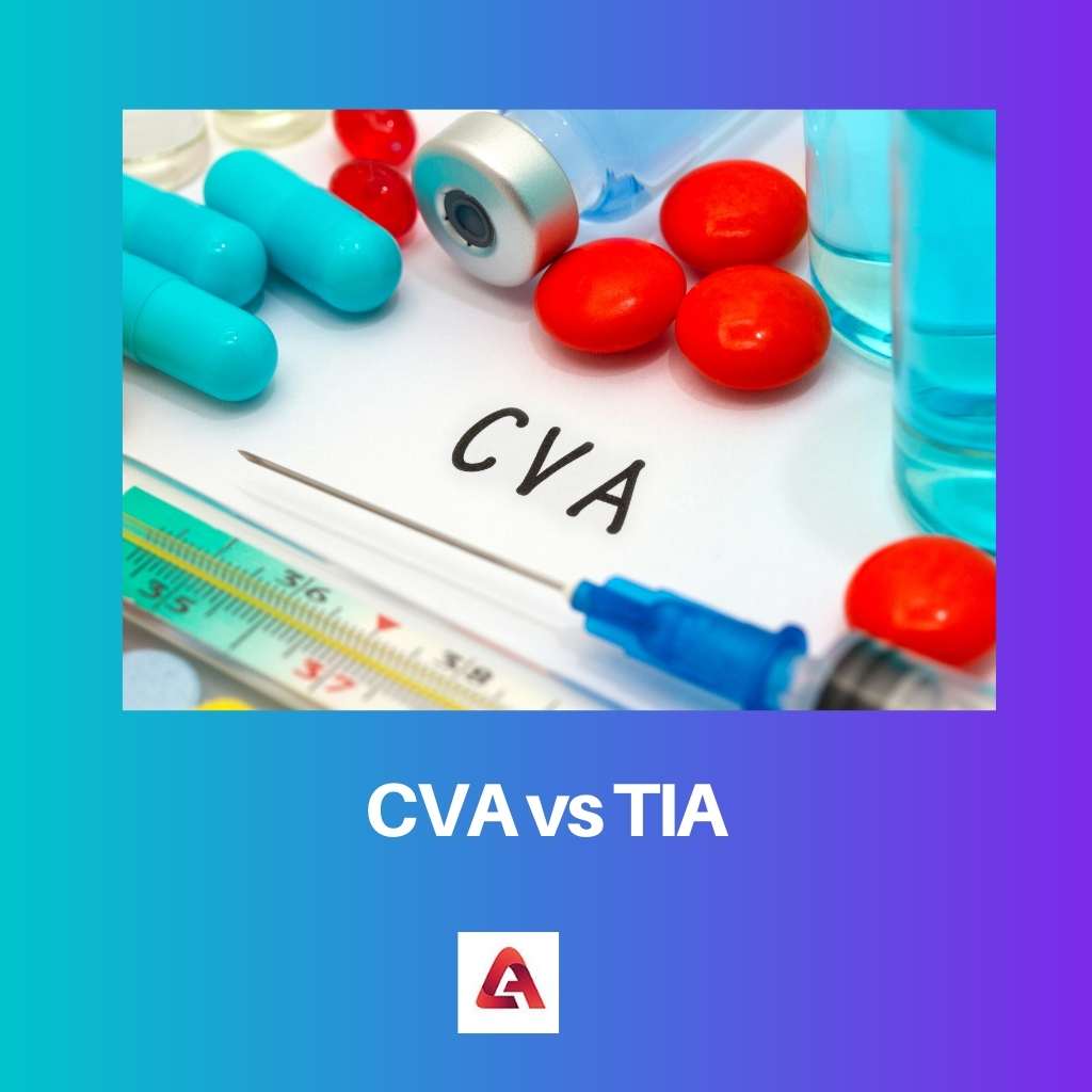 CVA versus TIA